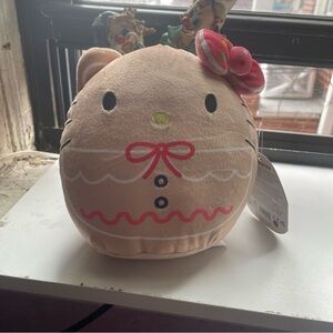 Squishmallow Hello Kitty Gingerbread 5”